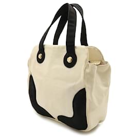 Chanel-Sac fourre-tout en toile Marshmallow Chanel A24228-Blanc