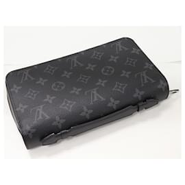 Louis Vuitton-Louis Vuitton Monogram Zippy Wallet M61698-Black