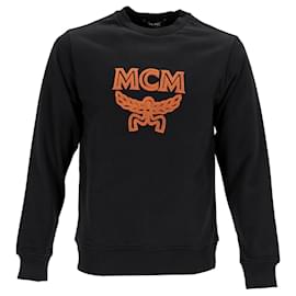 MCM-MCM Classic Logo Sweatshirt-Black