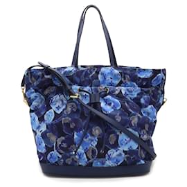 Louis Vuitton-Louis Vuitton Ikat Flower Noe Full MM Tote Bag M94312-Blue