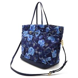 Louis Vuitton-Louis Vuitton Ikat Flower Noe Full MM Tote Bag M94312-Blue