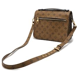 Louis Vuitton-Louis Vuitton Monogram Reverse Pochette Metis MM Handbag-Brown