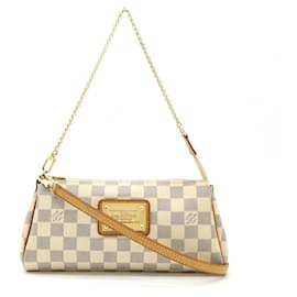 Louis Vuitton-Louis Vuitton Damier Azur Eva Chain Bag N55214-Brown