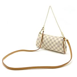 Louis Vuitton-Louis Vuitton Damier Azur Eva Chain Bag N55214-Brown