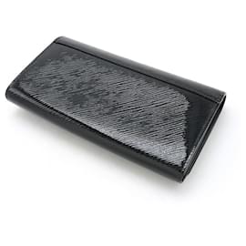 Louis Vuitton-Louis Vuitton Epi Electric Leather Twist Wallet-Black