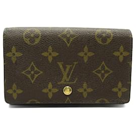 Louis Vuitton-Portefeuille bifold Monogram Louis Vuitton marron-Marron