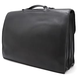 Hermès-Hermes Sac a Depeche 41 Briefcase Black-Black
