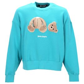 Palm Angels Sudadera Bear Azul