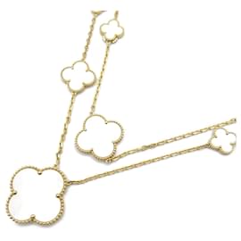 Van Cleef & Arpels-Van Cleef & Arpels Magic Alhambra 11 Motif Necklace K18 YG-White