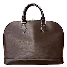 Louis Vuitton-Louis Vuitton Alma PM Handbag M5214D-Brown