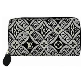 Louis Vuitton-Louis Vuitton Jacquard Zippy Wallet M80324-Grey