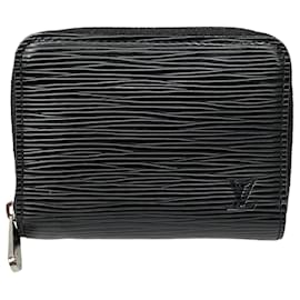Louis Vuitton-Louis Vuitton Epi Leather Zippy Coin Purse M60152-Black
