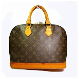 Louis Vuitton-Louis Vuitton Alma Monogram Handbag M51130-Brown
