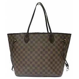 Louis Vuitton-Louis Vuitton Damier Neverfull MM Tote Bag N51105-Brown