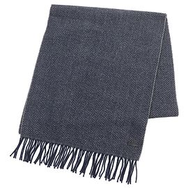 Sciarpa in seta e cashmere con logo Salvatore Ferragamo Altro
