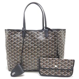 Goyard Saint Louis PM Tote Bag Black Black
