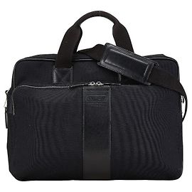 Coach 6408 Nylon Leather 2way Business Bag Black