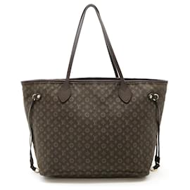 Louis Vuitton-Louis Vuitton Monogram Idylle Neverfull MM Tote Bag-Brown