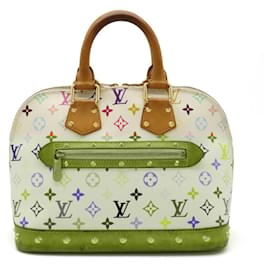 Louis Vuitton-Louis Vuitton Alma Handbag M92647-White