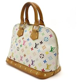 Louis Vuitton-Louis Vuitton Alma Handbag M92647-White