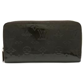 Louis Vuitton-Louis Vuitton Monogram Vernis Zippy Wallet-Brown