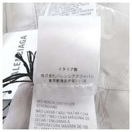 Balenciaga-Balenciaga Rayon BB Monogram Long Sleeve Shirt-Brown