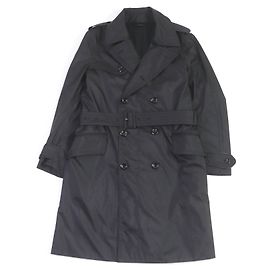 Tom Ford Lamb Leather Trench Coat Black Black