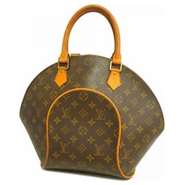 Louis Vuitton-Louis Vuitton Monogram Ellipse MM Handbag-Brown