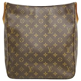 Louis Vuitton-Louis Vuitton Looping GM-Brown