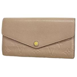 Louis Vuitton-Louis Vuitton Long Wallet Monogram Empreinte-Grey