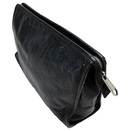 Gucci-Bolsa de mão de couro preto Gucci-Preto