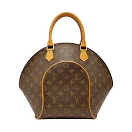 Louis Vuitton-Louis Vuitton Monogram Ellipse MM Handbag-Brown