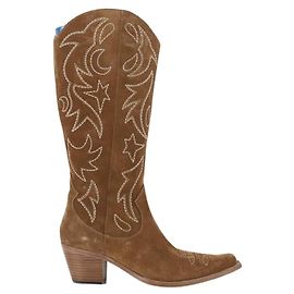 Free Lance Botas western de camurça Marrom