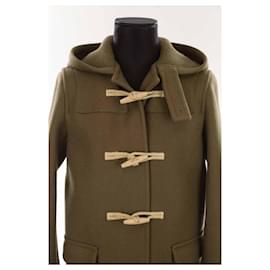 Saint Laurent-Wool coat-Khaki