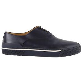 Hermès Scarpe in pelle con lacci Blu