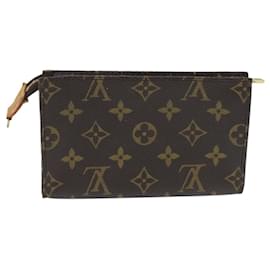 Louis Vuitton-LOUIS VUITTON Monogram Bucket PM Accessory Pouch LV Auth 100419-Monogram