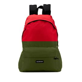 Balenciaga-Mochila Explorer da Balenciaga-Vermelho