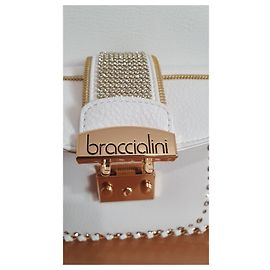 Sac à dos Braccialini Rock Blanc Blanc