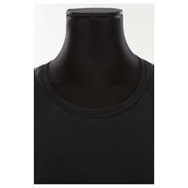 Saint Laurent-Silk T-shirt-Black
