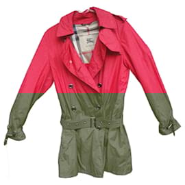 Burberry-Trench coats-Red