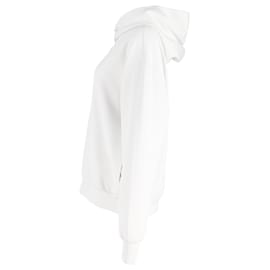Dolce & Gabbana-Dolce & Gabbana Hoodie with D&G Logo in White Cotton-White