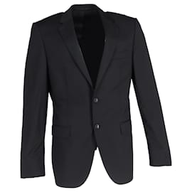 Hugo Boss-Hugo Boss Tailored Blazer in Black Wool-Black