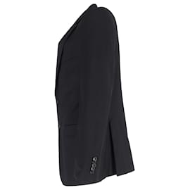 Hugo Boss-Hugo Boss Tailored Blazer in Black Wool-Black