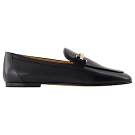 Tod's-Barreta Loafer - Tod's - Leather - Black-Black