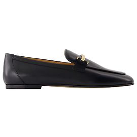 Barreta Slipper - Tod's - Leder - Schwarz Schwarz