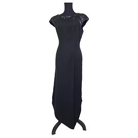 Thierry Mugler Robe noire Mugler y2k Noir