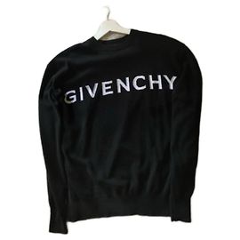 Pull noir Givenchy femme taille M - jamais porté avec étiquettes + facture + packaging Noir