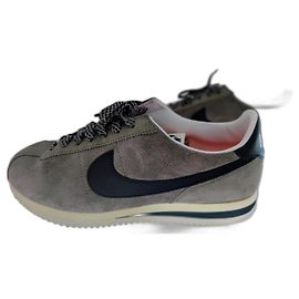 Nike Cortez Sneaker Dunkelgrau Nubuk Anthrazitgrau
