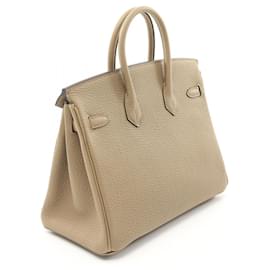 Hermès-Sac à main Hermes Birkin 25 Beige Togo-Beige