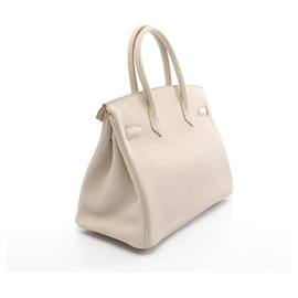 Hermès-Sac à main Hermes Birkin 30 Togo Beige-Beige